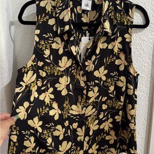 CABI Black Floral Women's ‘Set Up Set’